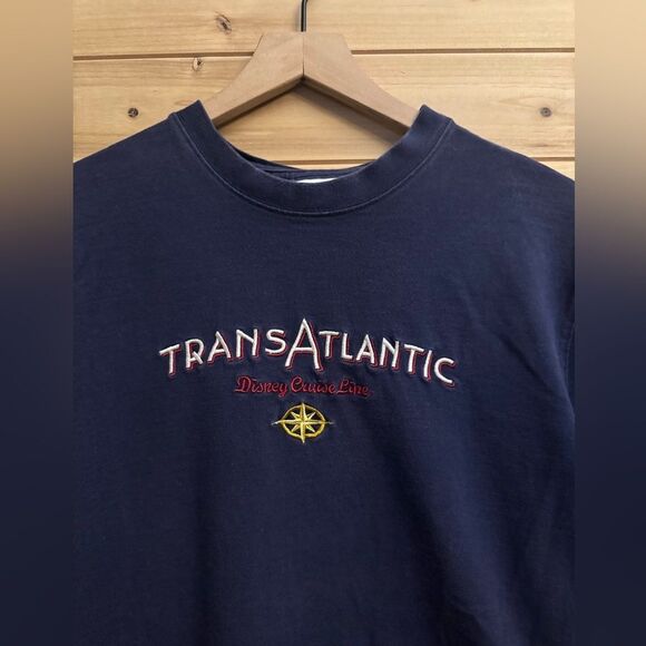 Y2K Disney Cruises Size Large Transatlantic 2007 Short Sleeve T Shirt - Picture 4 of 8